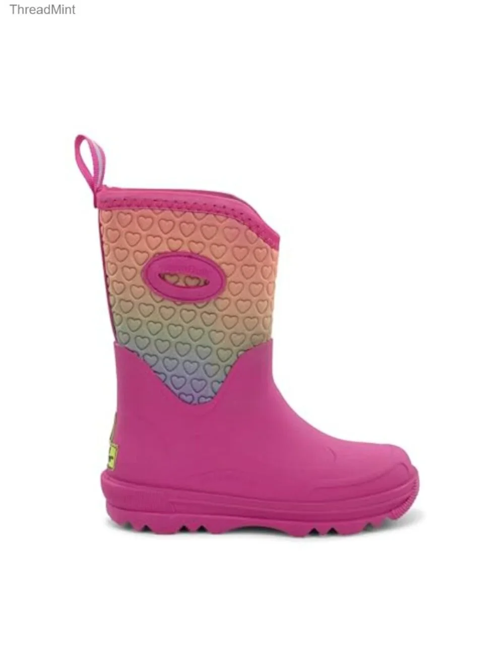 Kids Waterproof Insulated Neoprene Winter Snow Boots Fleece Lining